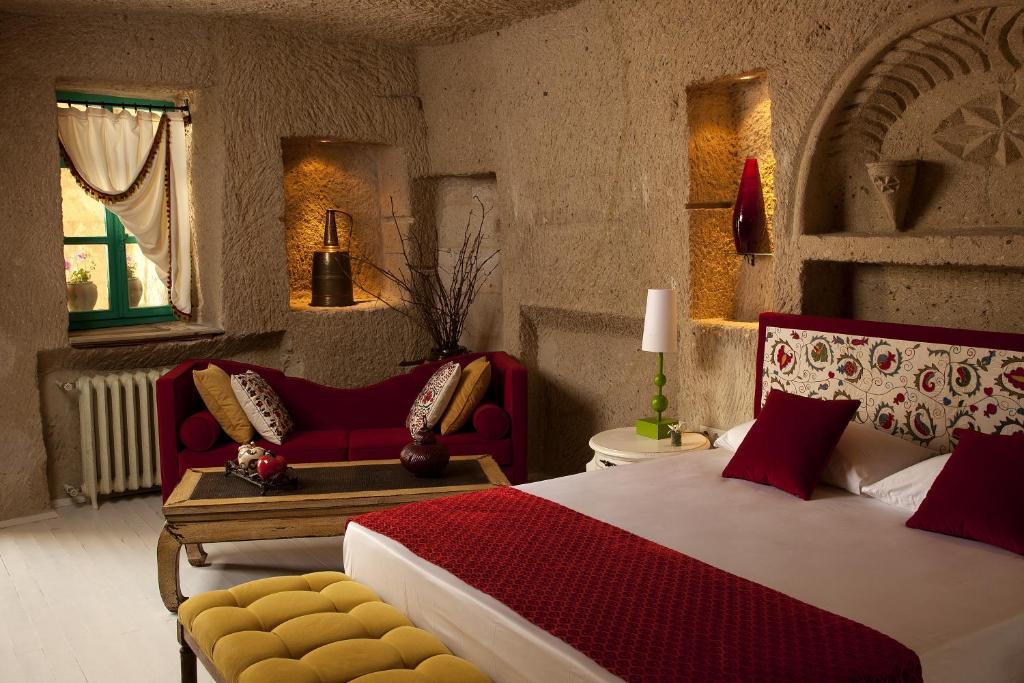 Hezen Cave Hotel Ortahisar Номер фото