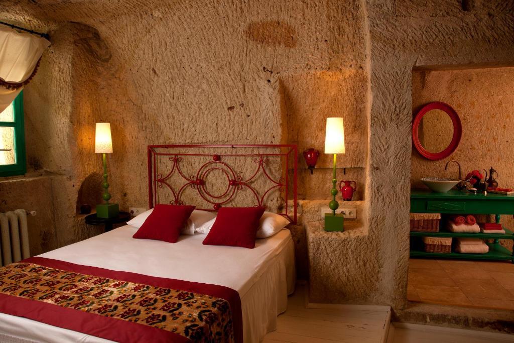 Hezen Cave Hotel Ortahisar Номер фото